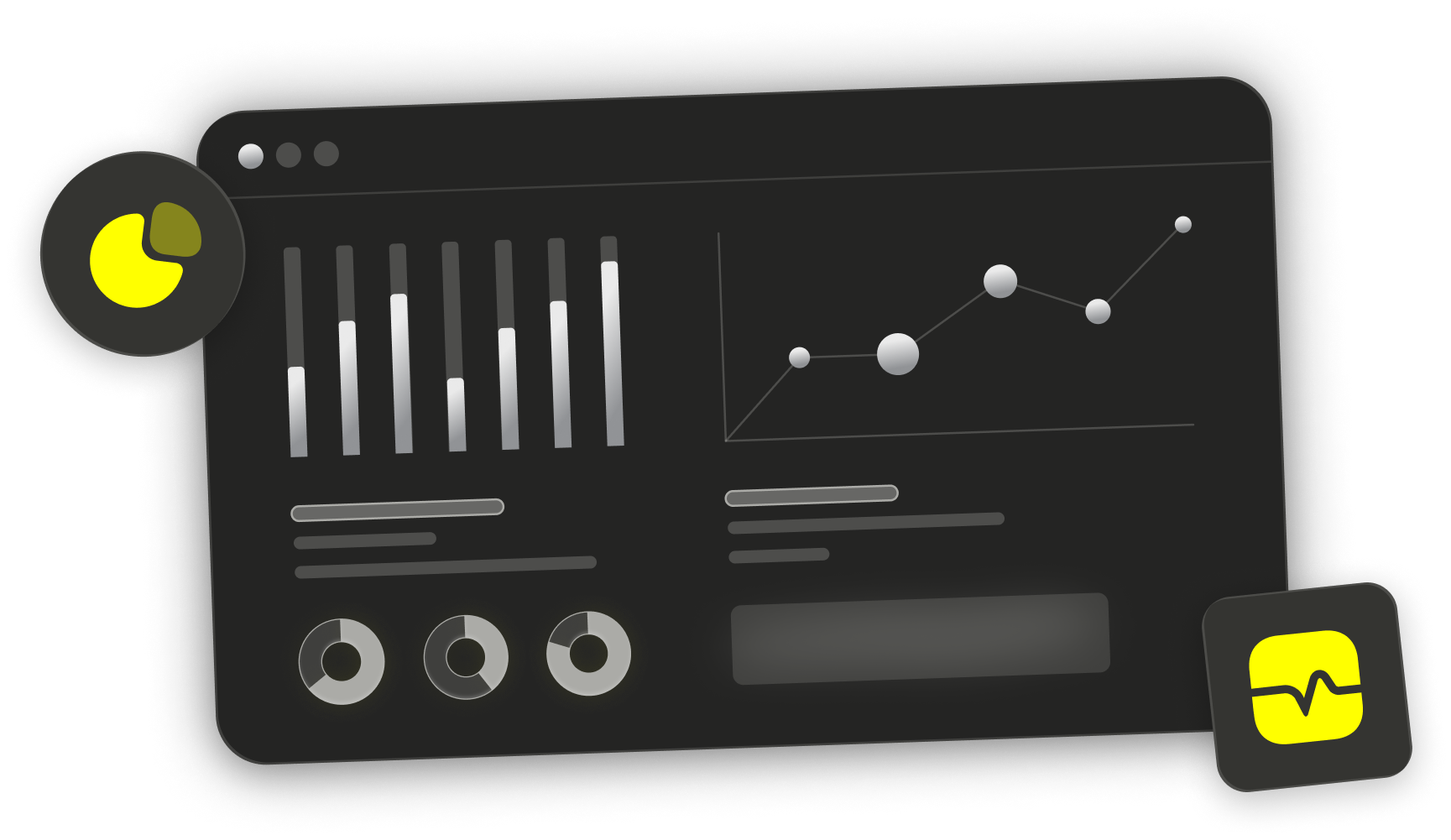Kundendashboard Grafik